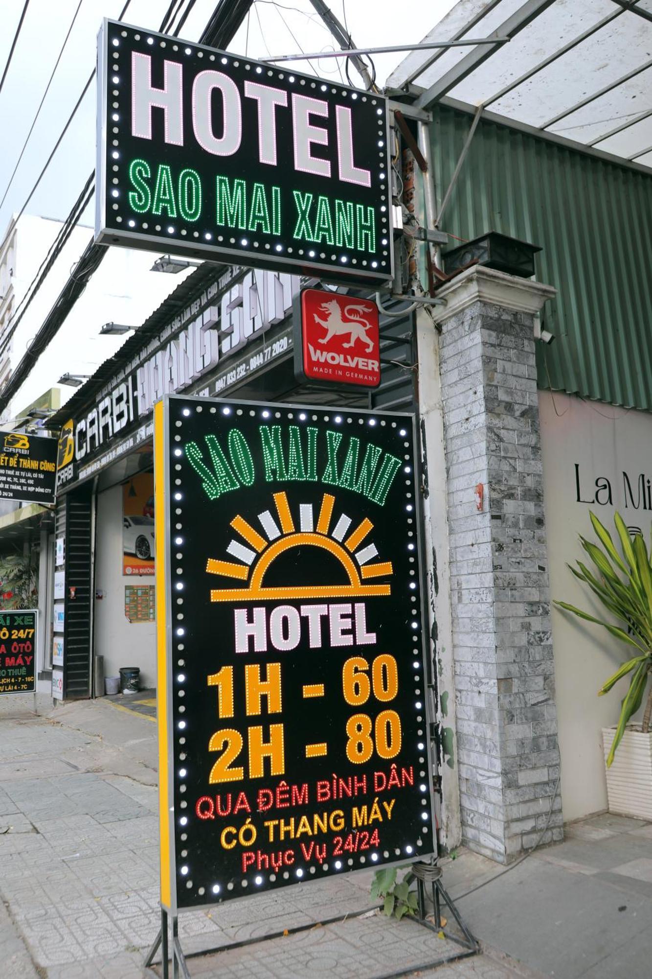 Khach San Sao Mai Xanh - Sao Mai Xanh Hotel Ho Chi Minh City Bagian luar foto